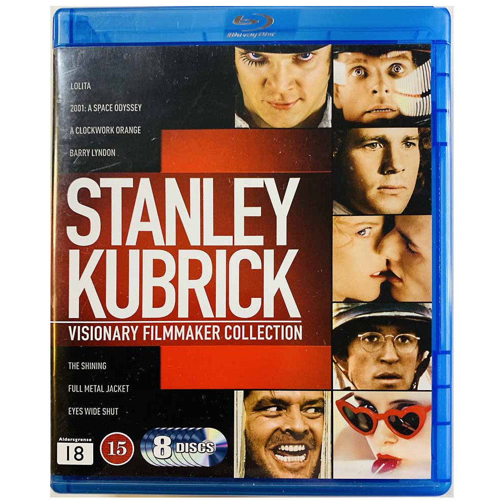 Blu-ray - Elokuva 1962-1999  Stanley Kubrick collection 8Blu-Ray BLU-RAY DISC