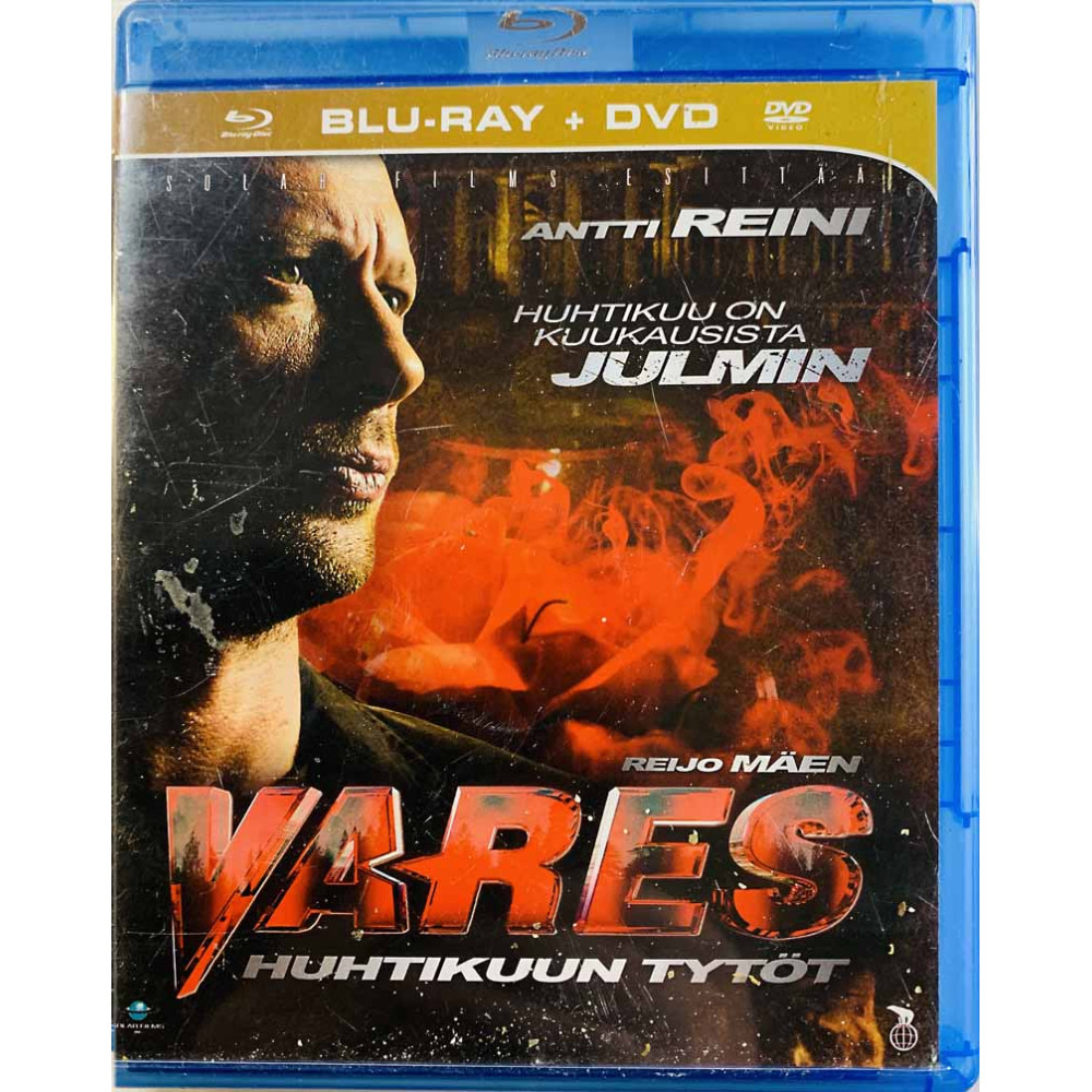 Blu-ray - Elokuva Blu-ray Vares: Huhtikuun Tytöt  kansi EX- levy EX BLU-RAY DISC