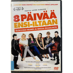 DVD - Elokuva DVD 8 päivää ensi-iltaan  kansi VG+ levy EX Käytetty DVD