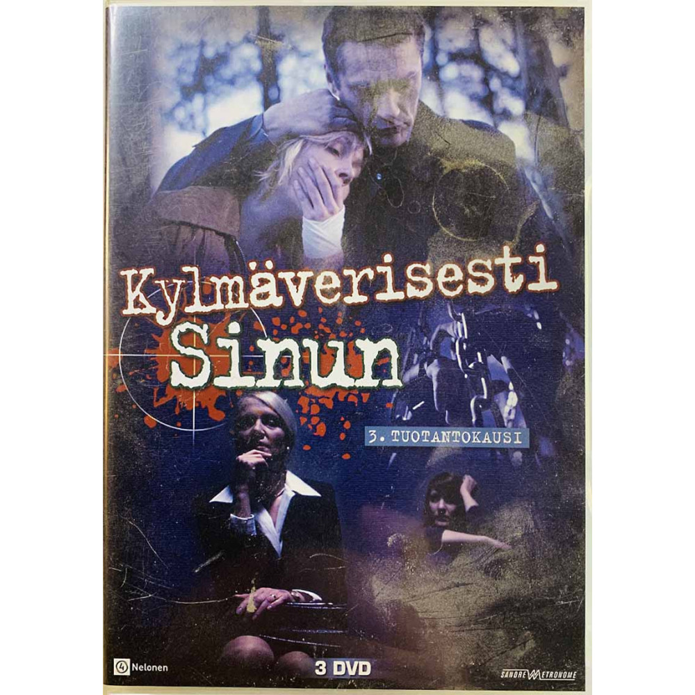 DVD - Elokuva 2004  Kylmäverisesti sinun 3. tuotantokausi 3DVD DVD Begagnat