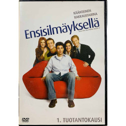 DVD - Elokuva DVD Ensisilmäyksellä - Kausi 1 3DVD  kansi EX levy EX- Käytetty DVD