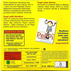 DVD - Elokuva Peppi Pitkätossu 6 DVD Peppi: astuu laivaan / Peppi pitää läksiäiset  kansi EX levy EX- Käytetty DVD
