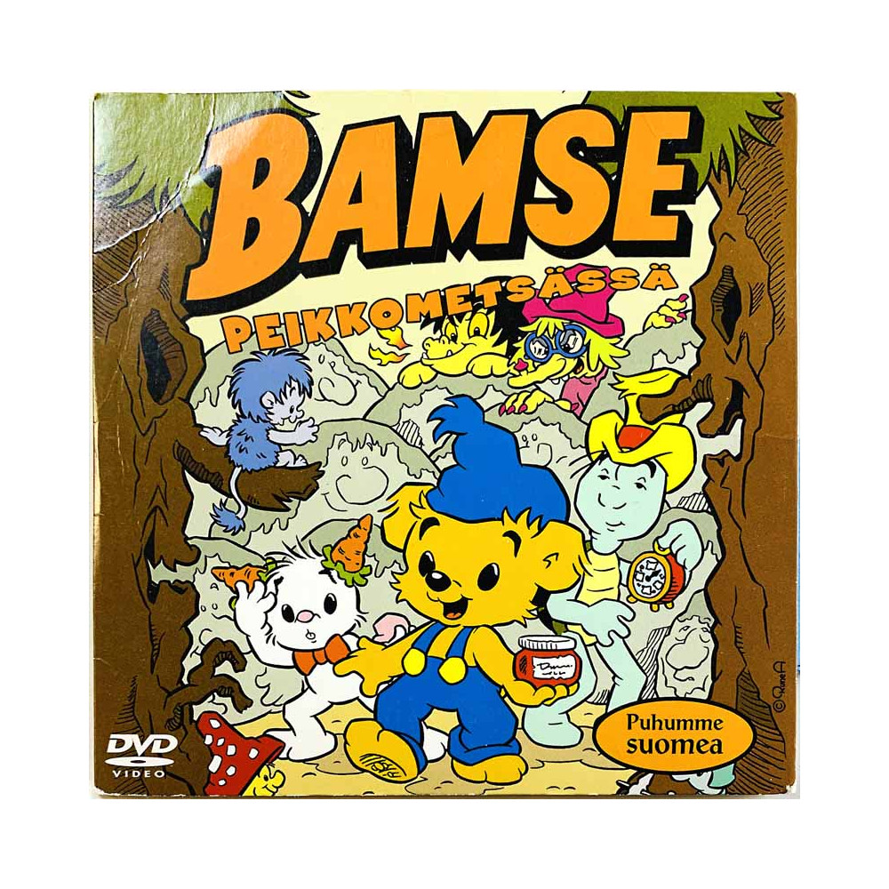DVD - TV-sarja DVD Bamse Peikkometsässä  kansi EX- levy EX Käytetty DVD