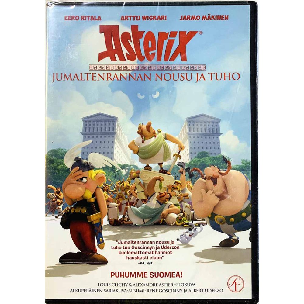 DVD - TV-sarja DVD Asterix jumaltenrannan nousu ja tuho  kansi EX levy EX Käytetty DVD