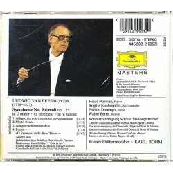 Beethoven - Wiener Philharmoniker 1981/1994 445 503-2 Symphonie No. 9 CD Begagnat