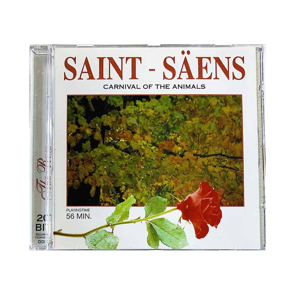 Saint - Säens CD Carnival of the animals  kansi EX- levy EX Käytetty CD