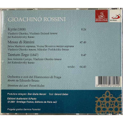 Rossini Gioachino CD Laudate Dominum  kansi EX- levy EX Käytetty CD