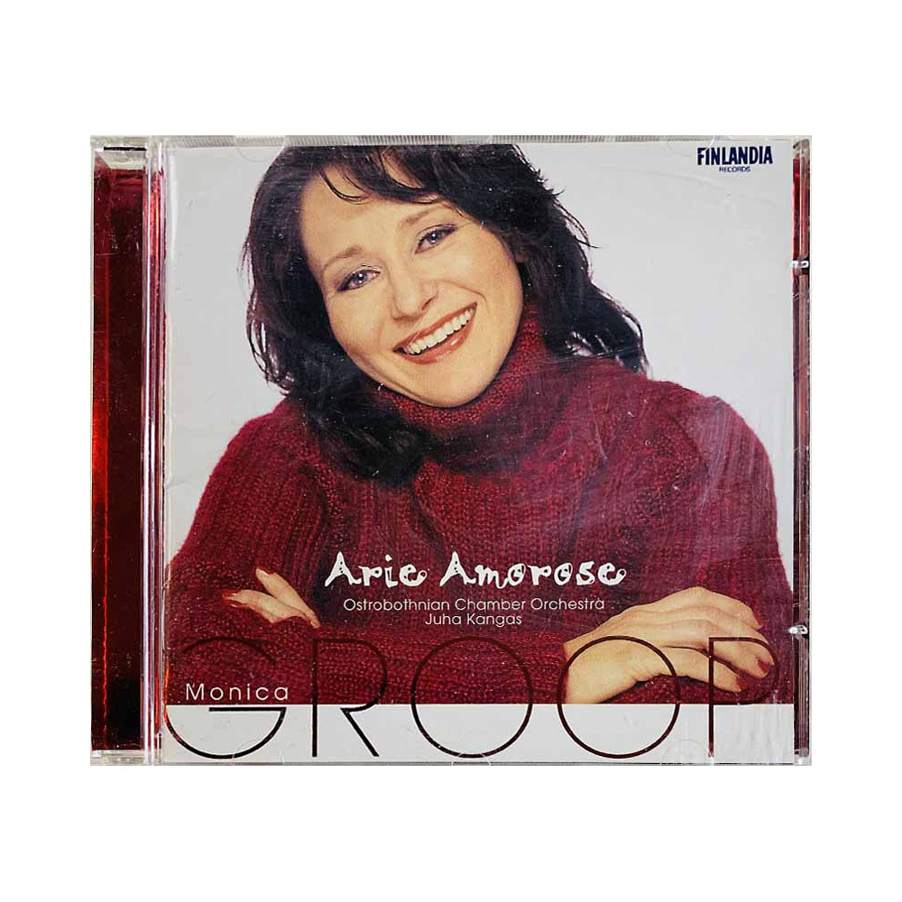 Monica Groop CD Arie Amorose  kansi EX- levy EX Käytetty CD