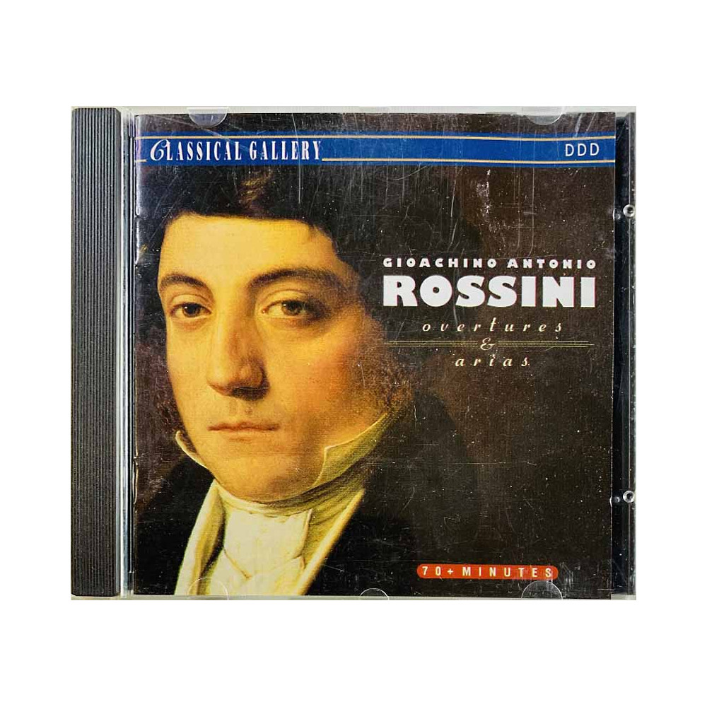 Rossini Gioacchino Antonio CD Overtures & Arias  kansi EX- levy VG+ Käytetty CD