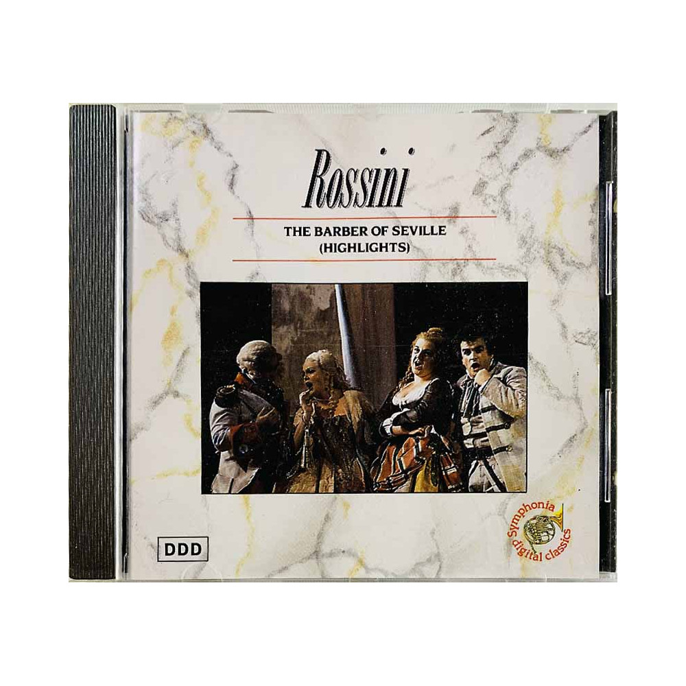 Rossini Gioacchino Antonio CD The Barber o fSeville (highlights)  kansi EX- levy EX Käytetty CD