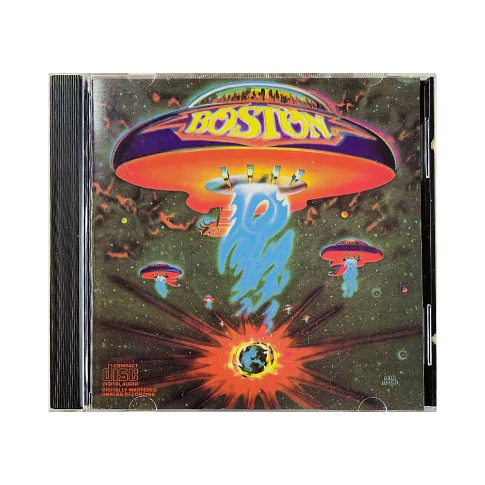 Boston CD Boston -76  kansi VG+ levy EX Käytetty CD
