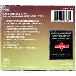 Buchanan Roy 1995 CD CBL 758 Live CD Begagnat