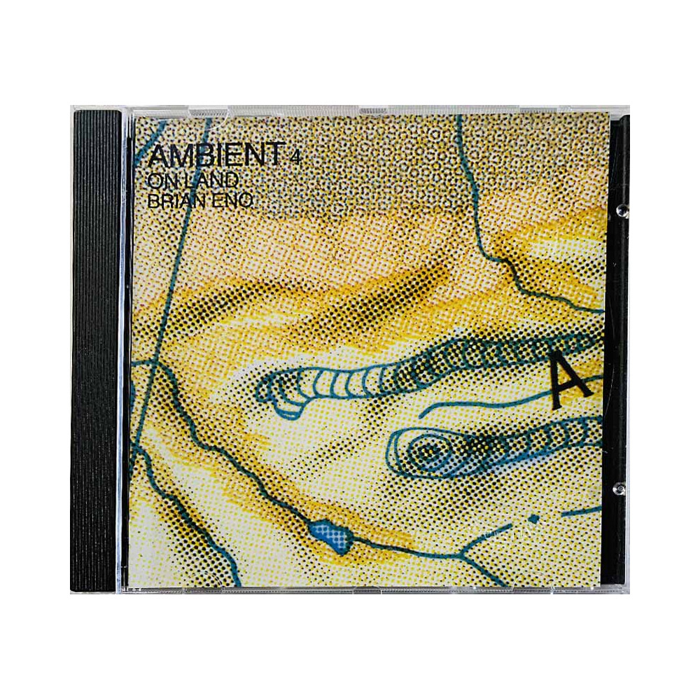 Eno Brian CD Ambien 4 / On Land  kansi VG+ levy EX Käytetty CD