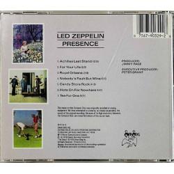 Led Zeppelin 1976/1990 SS 8416-2 Presence CD Begagnat