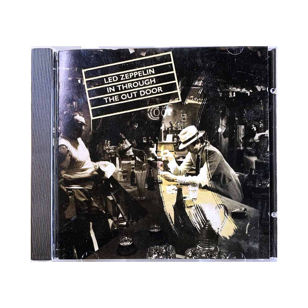 Led Zeppelin CD In Through the Out Door  kansi EX- levy EX Käytetty CD