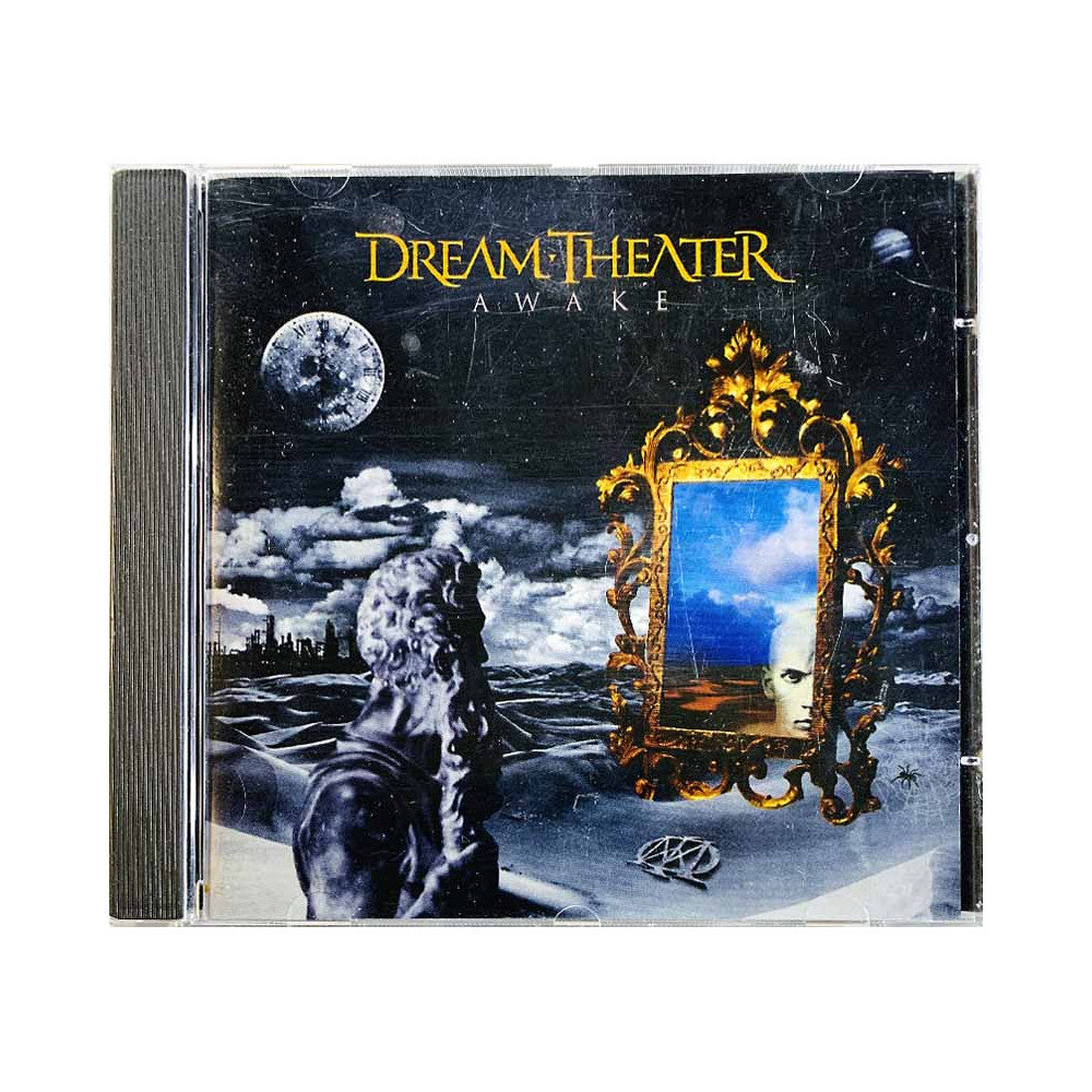 Dream Theater CD Awake  kansi EX- levy EX- Käytetty CD