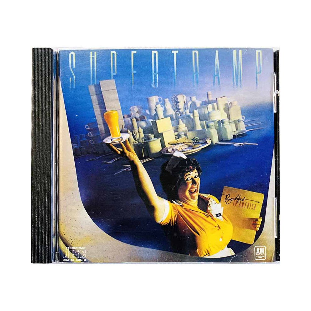 Supertramp CD Breakfast in America  kansi EX- levy EX- Käytetty CD