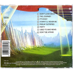 Boston CD Don't Look Back  kansi EX- levy VG+ Käytetty CD