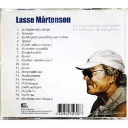 Mårtenson Lasse CD Myrskyluodon Maija - Stormskärs Maja  kansi EX- levy EX Käytetty CD