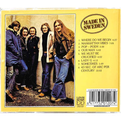 Made in Sweden CD Where do we begin  kansi EX- levy EX Käytetty CD