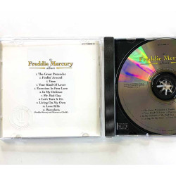 Mercury Freddie CD The Freddie Mercury Album  kansi EX- levy EX- Käytetty CD