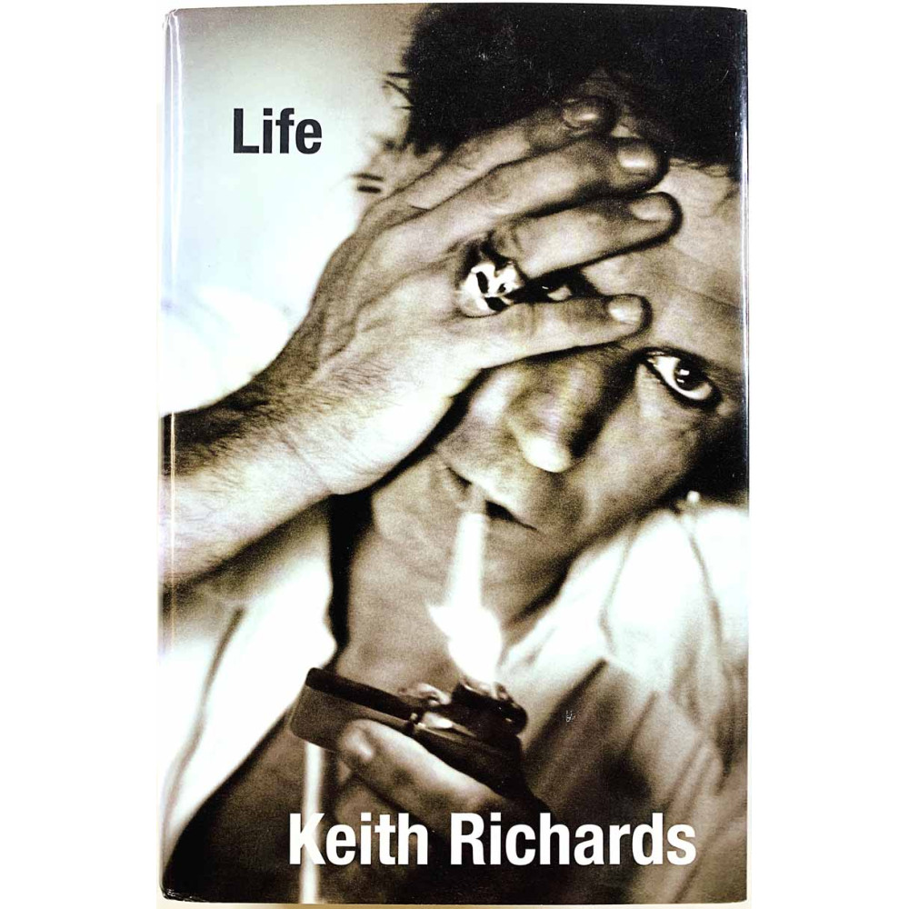 Richards Keith 2010 ISBN-13 ?: ?978-0316034388 Life by Keith Richards hardcover with James Fox Käytetty kirja