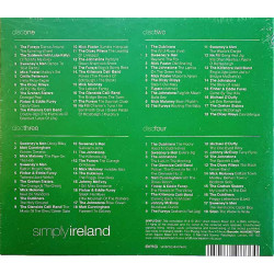 Fureys, Dubliners, Sweeney's Men ym. CD Simply Ireland 4CD