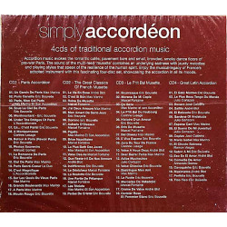 Paris Accordéon Max Marino, Eric Bouvelle CD Simply Accordéon 4CD