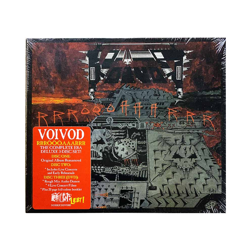 Voïvod CD Rrröööaaarrr 2CD + DVD CD