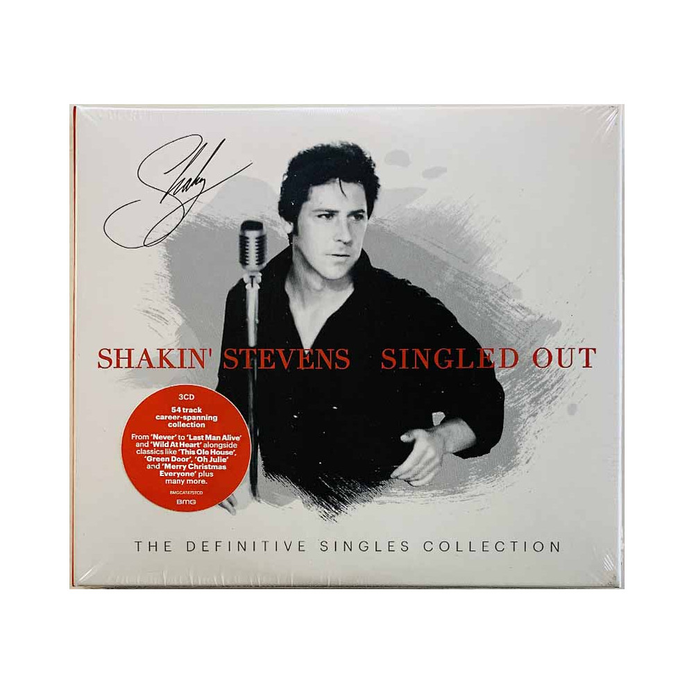 Stevens Shakin’ CD Singled Out, definitive singles collection 3CD