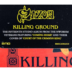 Saxon CD Killing ground, digisleeve CD