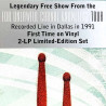 Van Halen LP-levy Live in Dallas 1991 2LP  LP