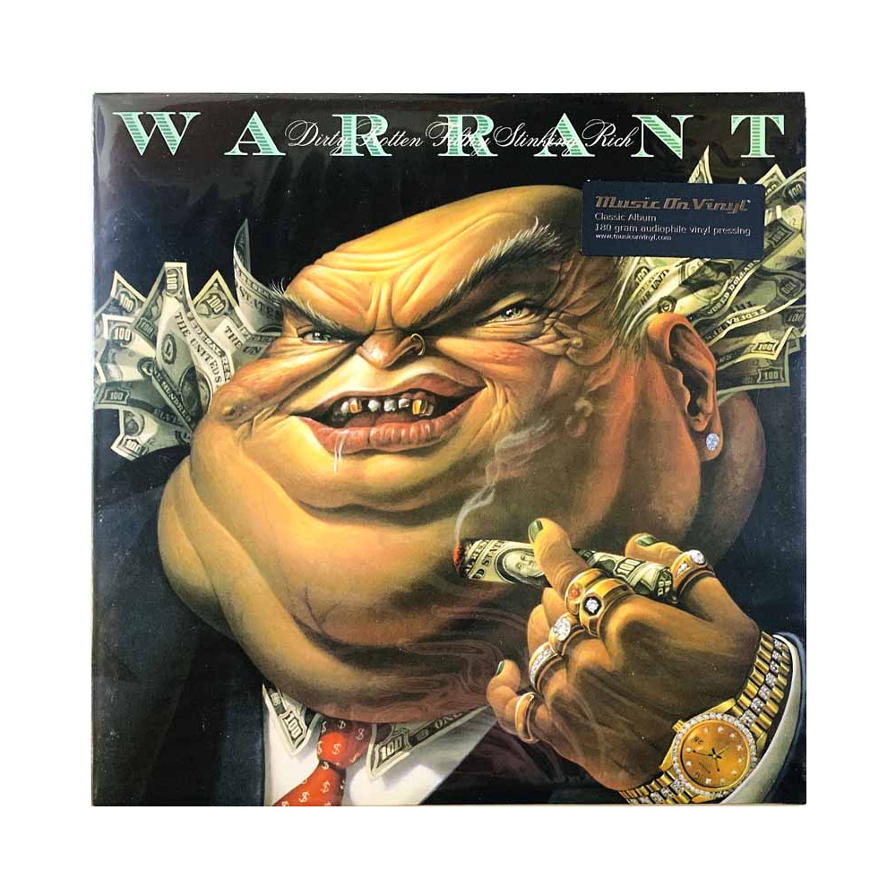 Warrant 1988 MOVLP3141 Dirty Rotten Filthy Stinking Rich LP