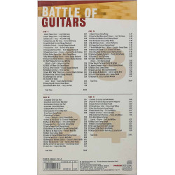 Les Paul, Charlie Christian, Tal Farlow ym. CD Battle of Guitars 4CD  kansi EX levy EX Käytetty CD