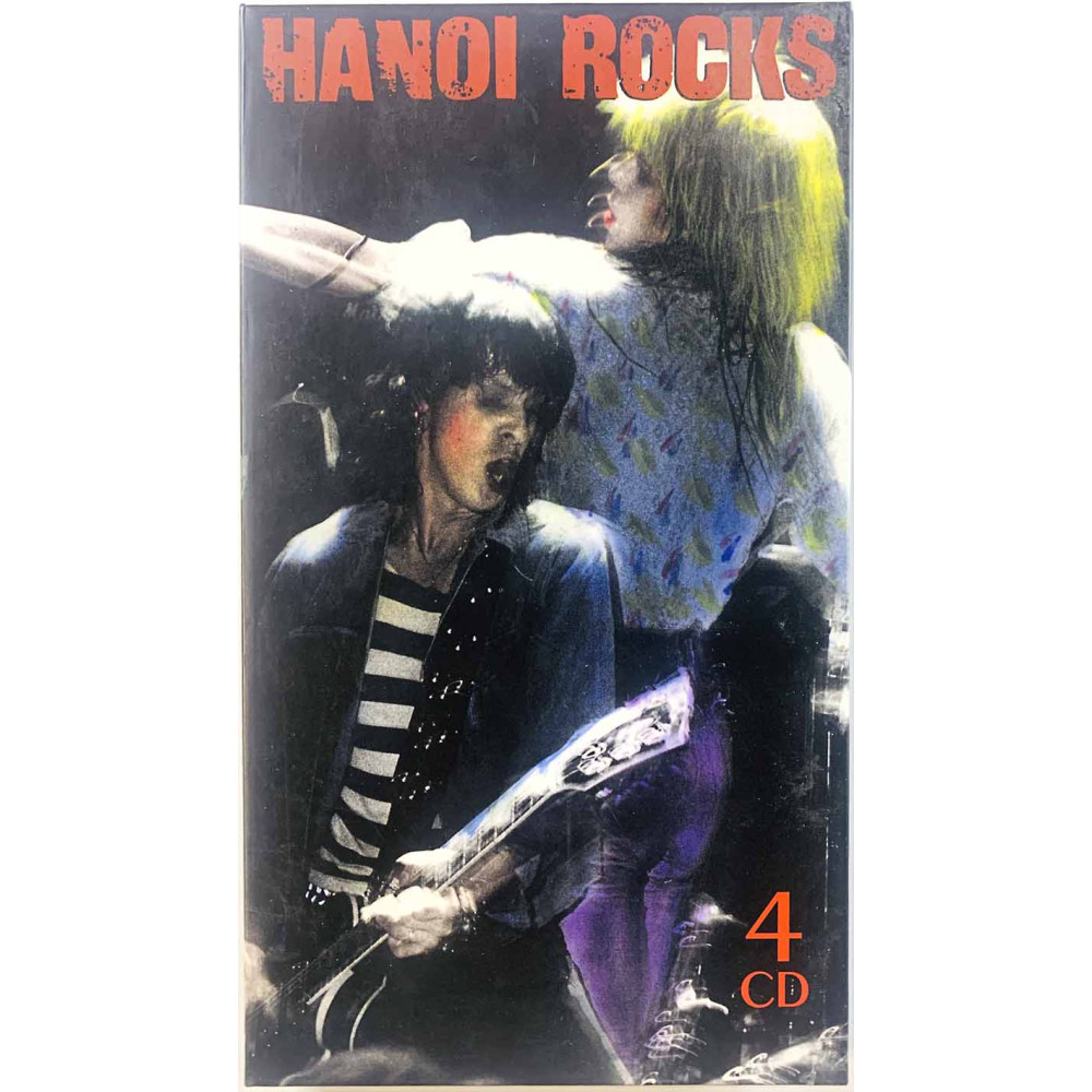 Hanoi Rocks CD Hanoi Rocks 4CD  kansi EX levy EX Käytetty CD