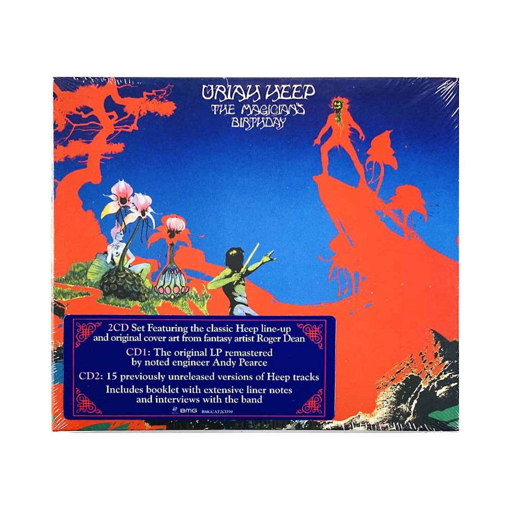 Uriah Heep The magician's birthday 2CD CD-levyt  /  uusi tuote 1972 SANCTUARY