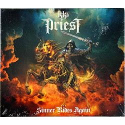 KK's Priest The Sinner Rides Again, digipak CD-levyt  /  uusi tuote 2023 NAPALM RECORDS