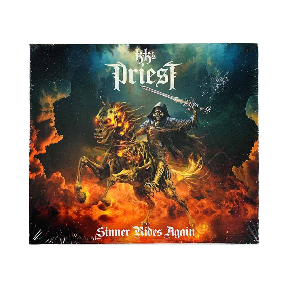KK's Priest The Sinner Rides Again, digipak CD-levyt  /  uusi tuote 2023 NAPALM RECORDS