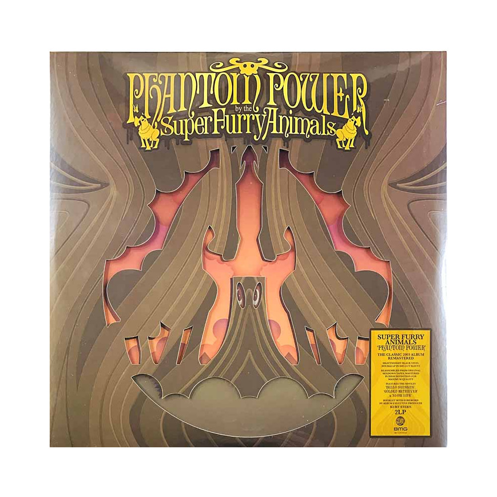Super Furry Animals 2003 BMGCAT799DLP Phantom Power 2LP LP