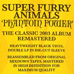 Super Furry Animals 2003 BMGCAT799DLP Phantom Power 2LP LP