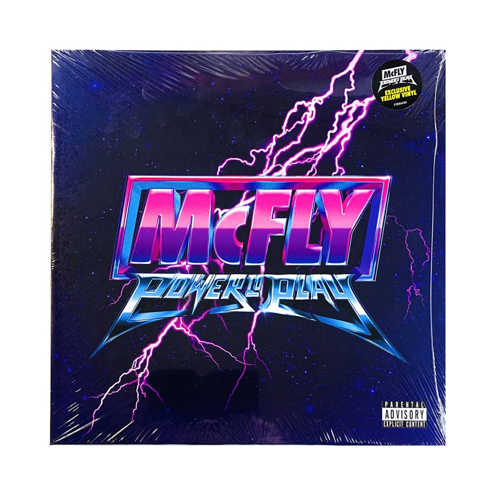 McFly LP Power To Play, yellow vinyl LP