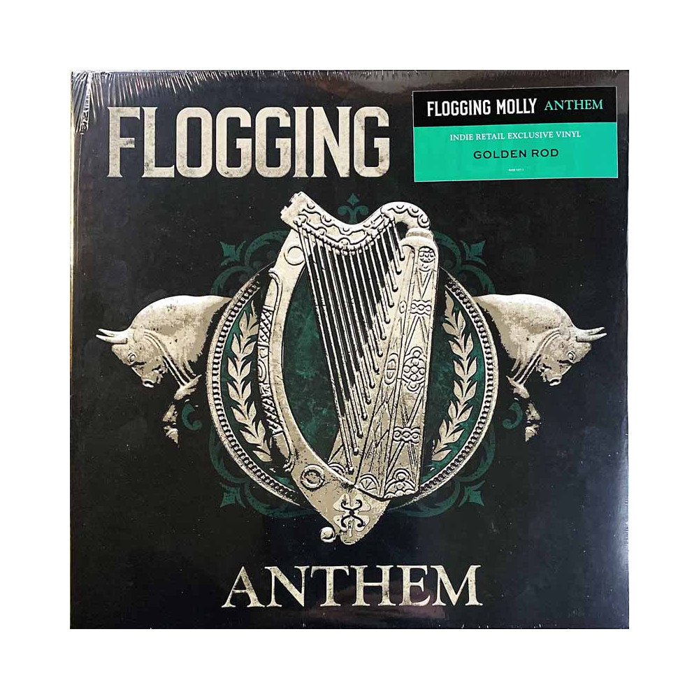 Flogging Molly 2022 RISE 507-1 Anthem, golden rod vinyl LP