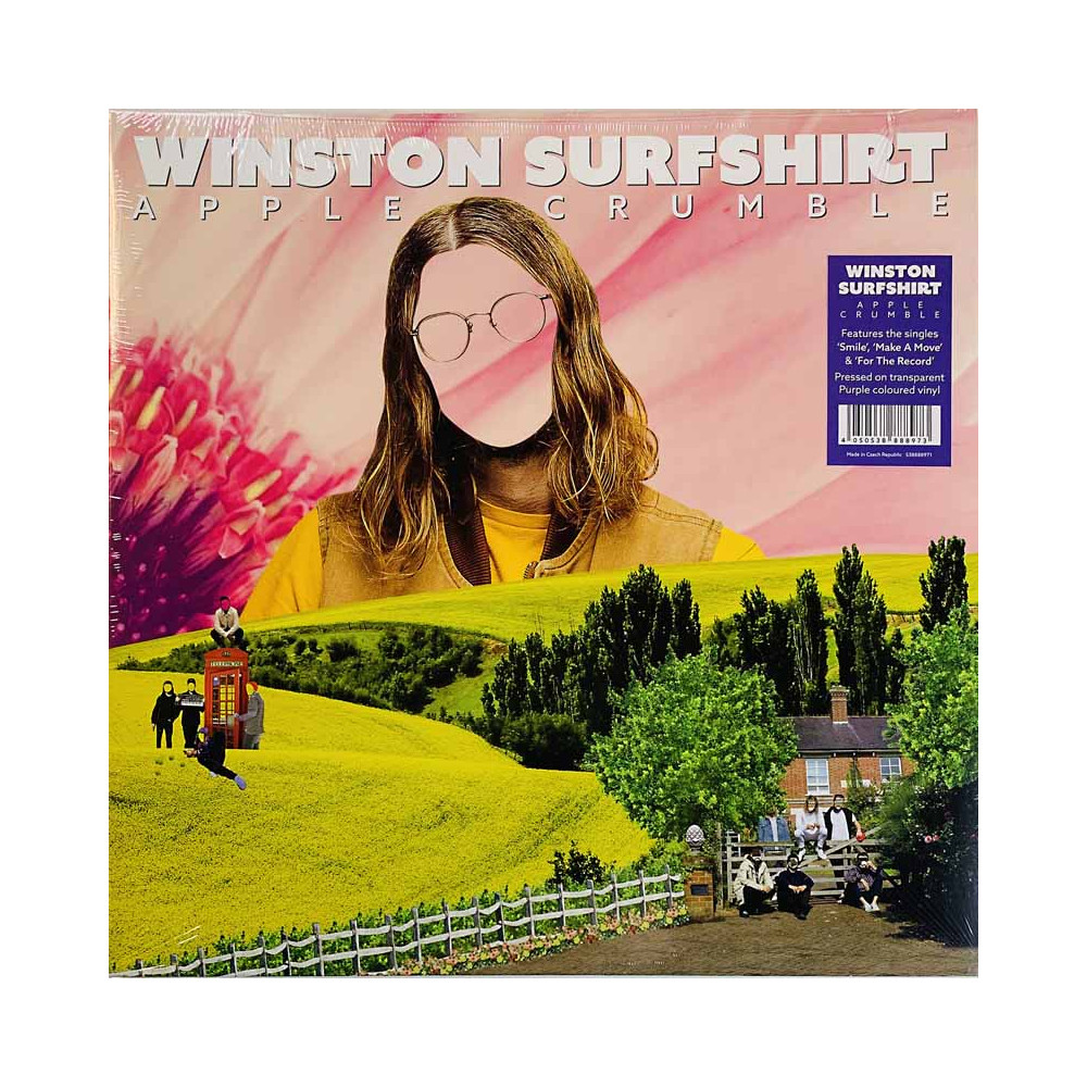 Winston Surfshirt LP Apple Crumble, transparent purple vinyl LP