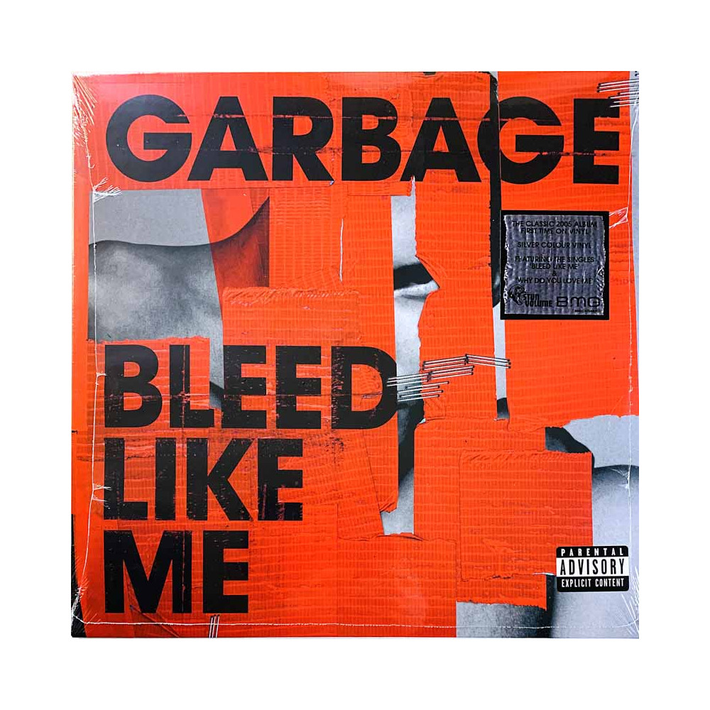 Garbage LP Bleed like me, silver colour vinyl LP