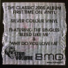 Garbage LP Bleed like me, silver colour vinyl LP