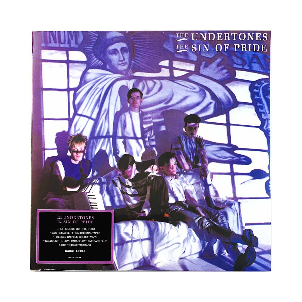 Undertones LP The Sin Of Pride, plum colour vinyl LP