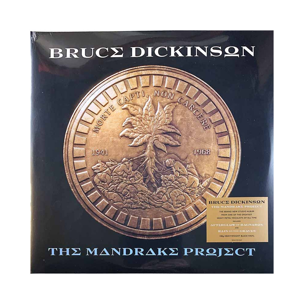 Dickinson Bruce 2024 BMGCAT844DLP The Mandrake Project 2LP LP