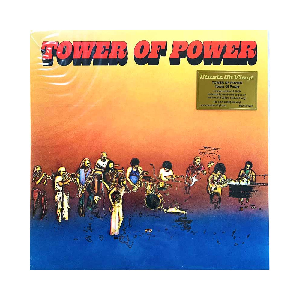 Tower Of Power LP Tower Of Power -73 yellow vinyl  vinyyli LP