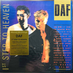 DAF 1986 MOVLP3059 1st Step To Heaven, red vinyl LP