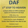 DAF LP 1st Step To Heaven, red vinyl  vinyyli LP